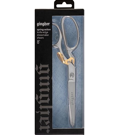 gingher scissors joann fabrics metal box eith case|gingher sewing scissors.